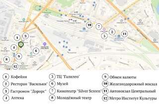 Апартаменты Apartments Roomer 2 Минск Апартаменты с 1 спальней (для 4 взрослых): ул. Московская, 9-40